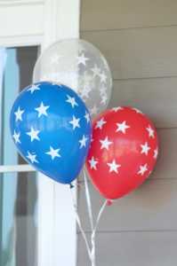 4th july balloons